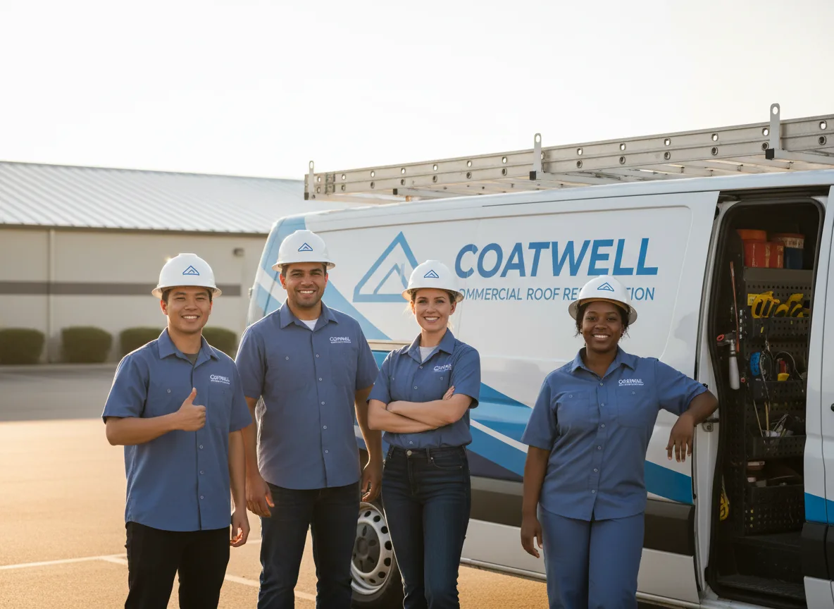 Commercial roof coating company in Green Bay, VA